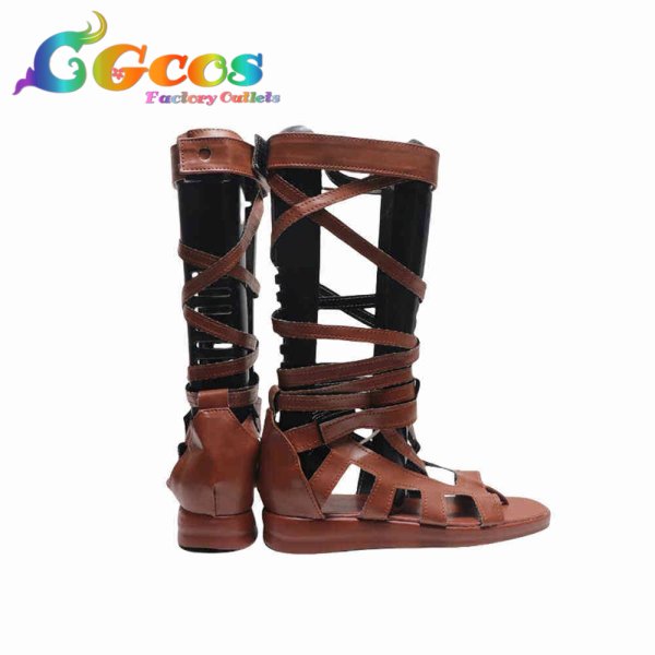 画像2: ゼルダの伝説 ティアーズ オブ ザ キングダム コスプレ靴 リンク コスプレブーツ コスプレ衣装 (2)