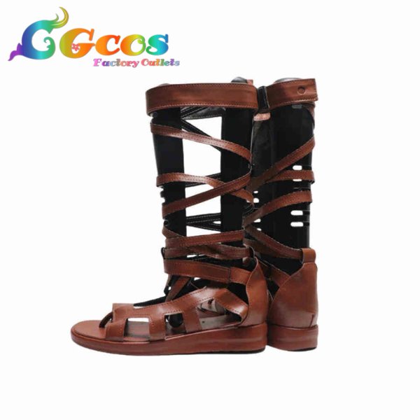 画像3: ゼルダの伝説 ティアーズ オブ ザ キングダム コスプレ靴 リンク コスプレブーツ コスプレ衣装 (3)