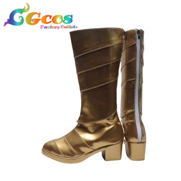 画像4: Fate/Grand Order コスプレ靴 FGO 織田信長 コスプレブーツ コスプレ衣装 (4)