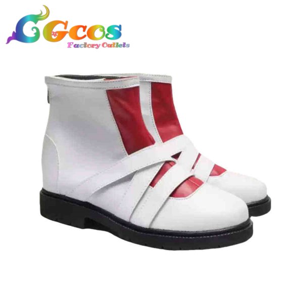 画像2: Fate/Grand Order コスプレ靴 FGO 新宿のアサシン コスプレブーツ コスプレ衣装 (2)