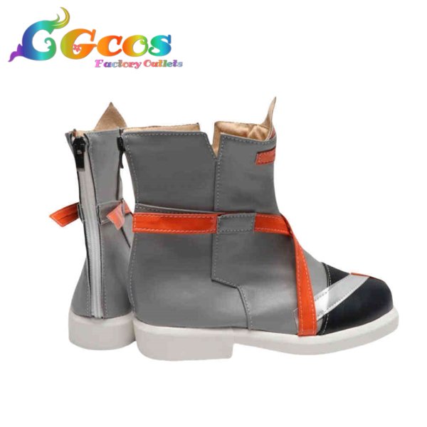 画像3: バーチャルYouTuber コスプレ靴 Vtuber 北見遊征 3SKM コスプレブーツ コスプレ衣装 (3)