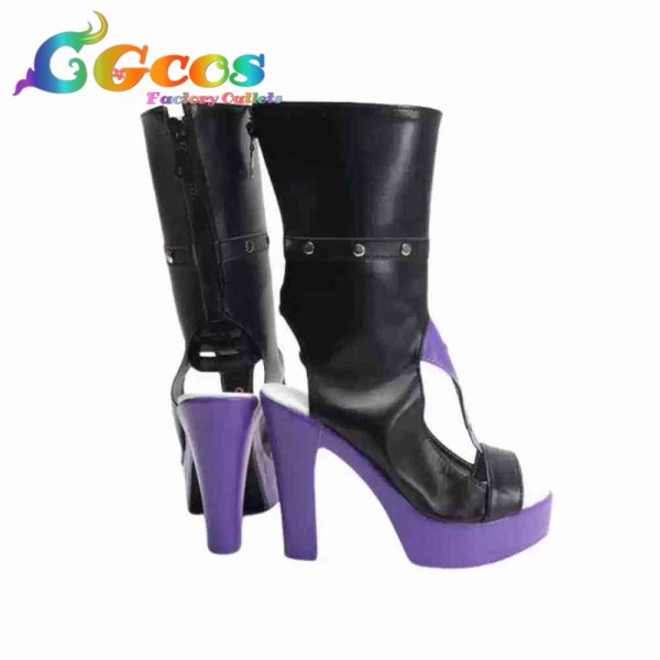 画像2: Fate/Grand Order コスプレ靴 FGO 水着BB コスプレブーツ コスプレ衣装 (2)