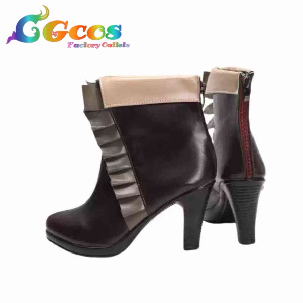 画像2: ありふれた職業で世界最強 コスプレ靴 ユエ コスプレブーツ コスプレ衣装 (2)