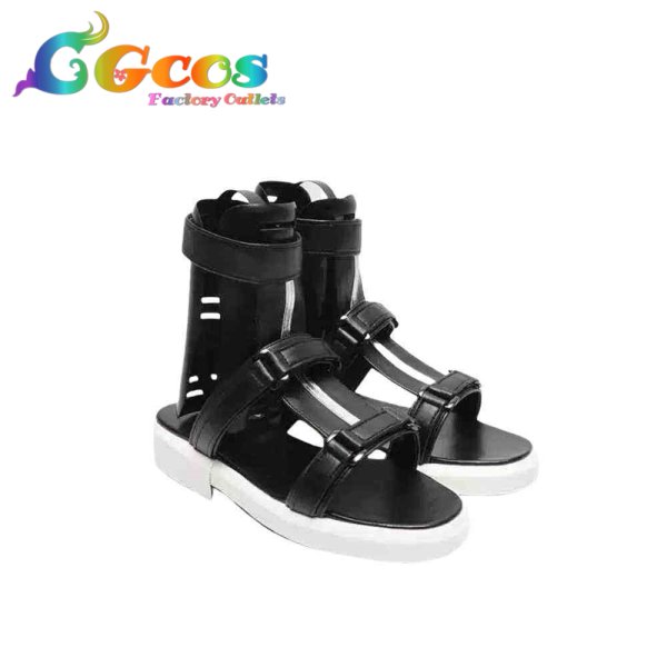 画像2: Fate/Grand Order コスプレ靴 FGO アルトリア・キャスター コスプレブーツ コスプレ衣装 (2)