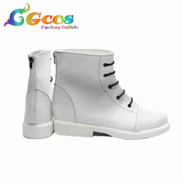 画像2: 東京卍リベンジャーズ コスプレ靴 黒川イザナ コスプレブーツ コスプレ衣装 (2)