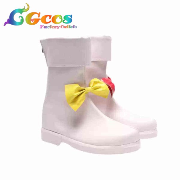 画像2: 東方Project コスプレ靴 パチュリー・ノーレッジ コスプレブーツ コスプレ衣装 (2)