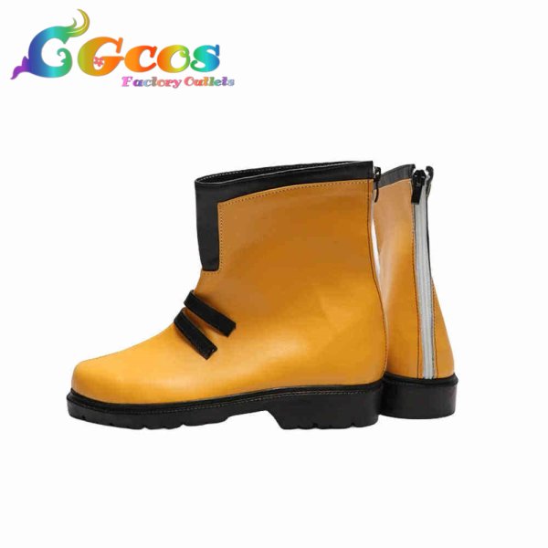 画像4: 東方Project コスプレ靴 八雲紫 コスプレブーツ コスプレ衣装 (4)