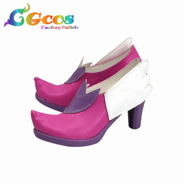 画像4: アイカツ! コスプレ靴 星宮いちご コスプレブーツ コスプレ衣装 (4)