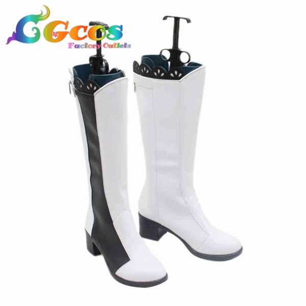 画像2: プロジェクトセカイ カラフルステージ! feat. 初音ミク コスプレ靴 鳳えむ どんな結末がお望みだい コスプレブーツ コスプレ衣装 (2)