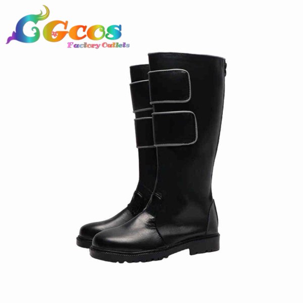 画像2: 僕のヒーローアカデミア コスプレ靴 耳郎響香 コスプレブーツ コスプレ衣装 (2)