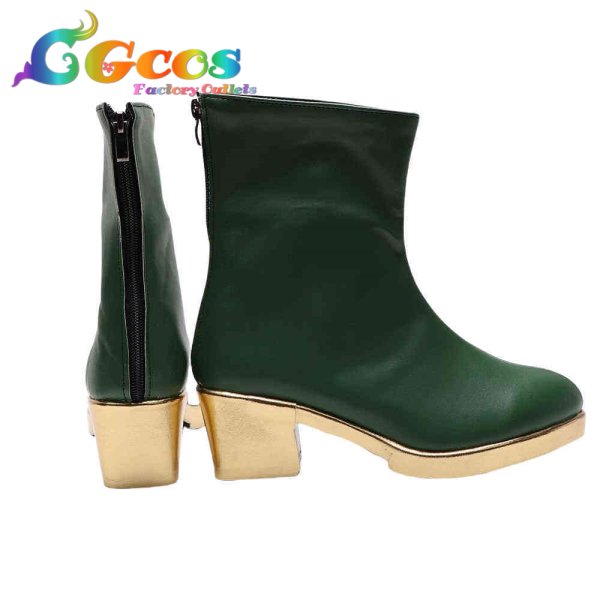 画像2: ジョジョの奇妙な冒険 Part6 ストーンオーシャン　コスプレ靴　空条徐倫　クジョジョリン　コスプレブーツ　コスプレ衣装 (2)