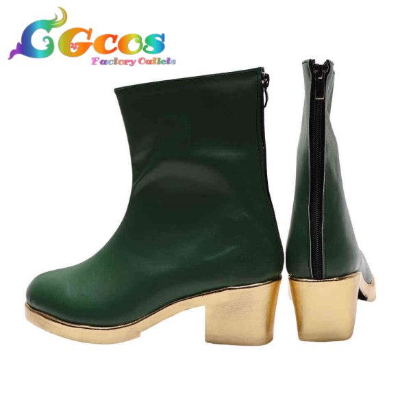 画像4: ジョジョの奇妙な冒険 Part6 ストーンオーシャン　コスプレ靴　空条徐倫　クジョジョリン　コスプレブーツ　コスプレ衣装 (4)