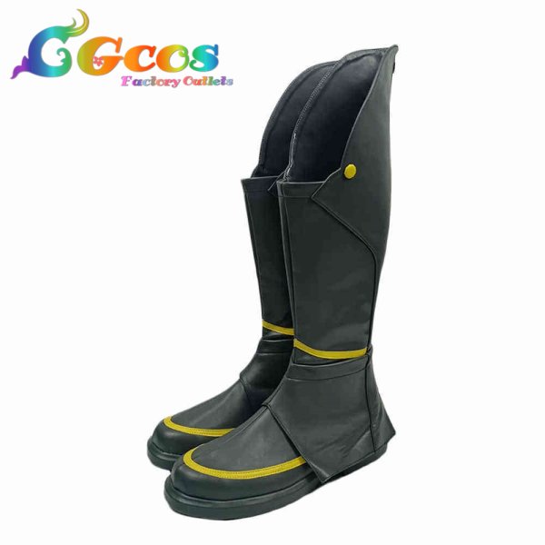 画像4: ファイアーエムブレム無双 コスプレ靴 ルフレ コスプレブーツ コスプレ衣装 (4)