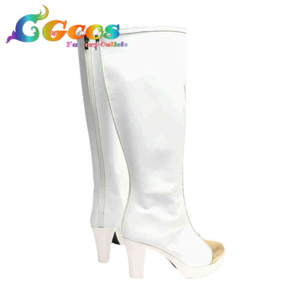 画像4: コードギアス 反逆のルルーシュ　コスプレ靴　C.C.　黒の騎士団制服　コスプレブーツ　コスプレ衣装 (4)