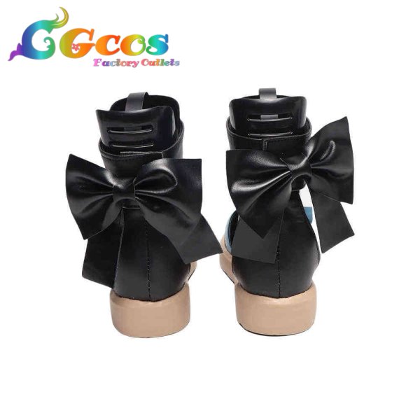 画像2: 黒執事 コスプレ靴 エリザベス・ミッドフォード 豪華客船編 コスプレブーツ コスプレ衣装 (2)