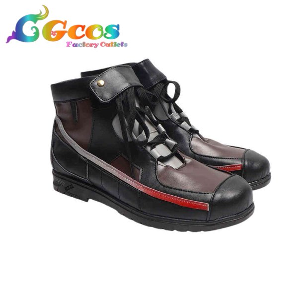 画像2: ドールズフロントライン コスプレ靴 M200 コスプレブーツ コスプレ衣装 (2)