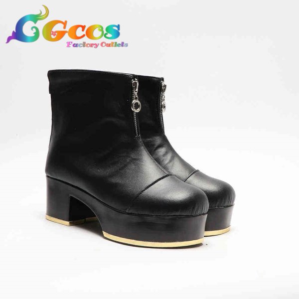 画像2: バーチャルYouTuber コスプレ靴 VTuber 叶 (かなえ) 私服 コスプレブーツ コスプレ衣装 (2)