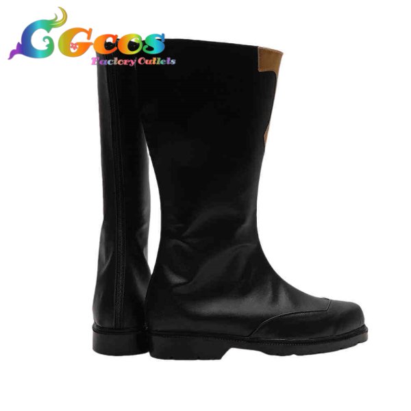 画像2: 悪魔城ドラキュラ コスプレ靴 ベルモント コスプレブーツ コスプレ衣装 (2)