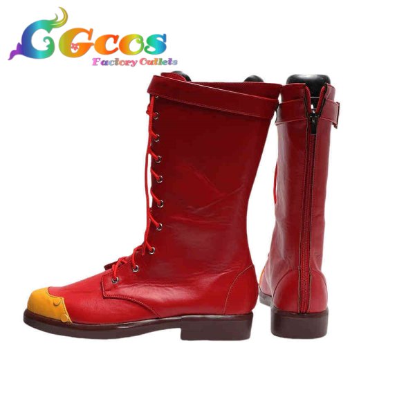 画像2: RWBY コスプレ靴 オスカー・パイン(Oscar Pine) コスプレブーツ コスプレ衣装 (2)