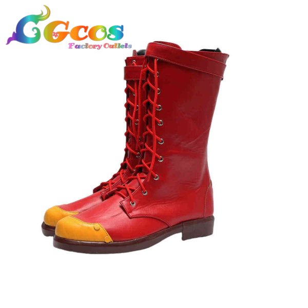 画像3: RWBY コスプレ靴 オスカー・パイン(Oscar Pine) コスプレブーツ コスプレ衣装 (3)