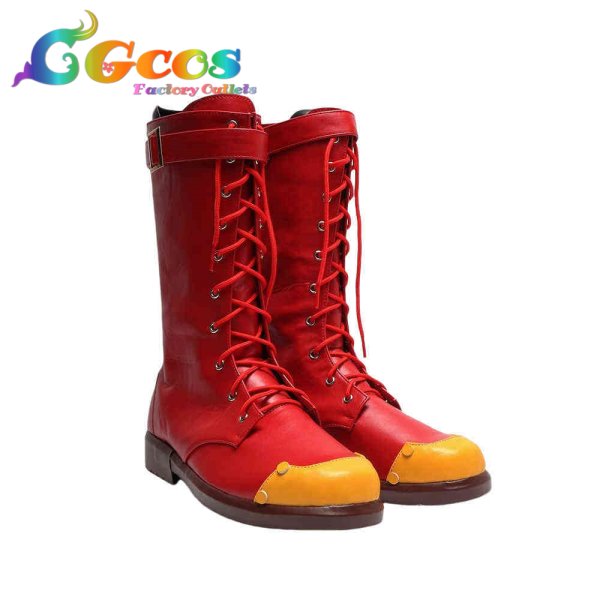 画像4: RWBY コスプレ靴 オスカー・パイン(Oscar Pine) コスプレブーツ コスプレ衣装 (4)