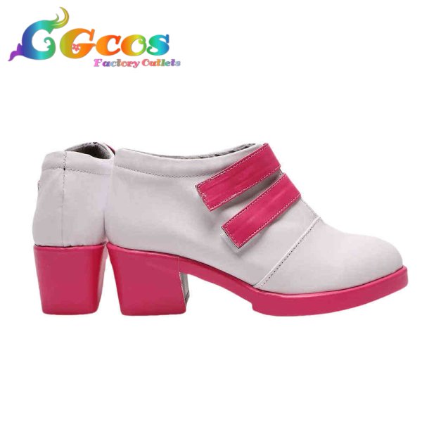 画像2: ウマ娘プリティーダービー コスプレ靴 ハルウララ 勝負服 コスプレブーツ コスプレ衣装 (2)