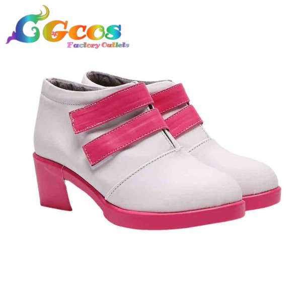 画像3: ウマ娘プリティーダービー コスプレ靴 ハルウララ 勝負服 コスプレブーツ コスプレ衣装 (3)