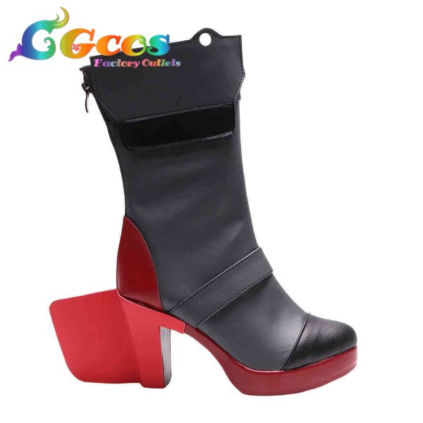 画像2: 艦隊これくしょん -艦これ- コスプレ靴 島風 大破 コスプレブーツ コスプレ衣装 (2)