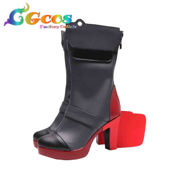 画像3: 艦隊これくしょん -艦これ- コスプレ靴 島風 大破 コスプレブーツ コスプレ衣装 (3)