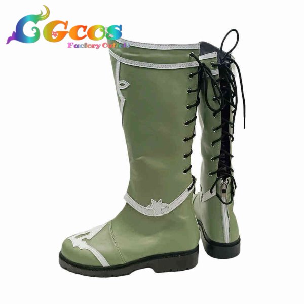 画像3: ファイナルファンタジーXIV コスプレ靴 白魔道士 コスプレブーツ コスプレ衣装 (3)