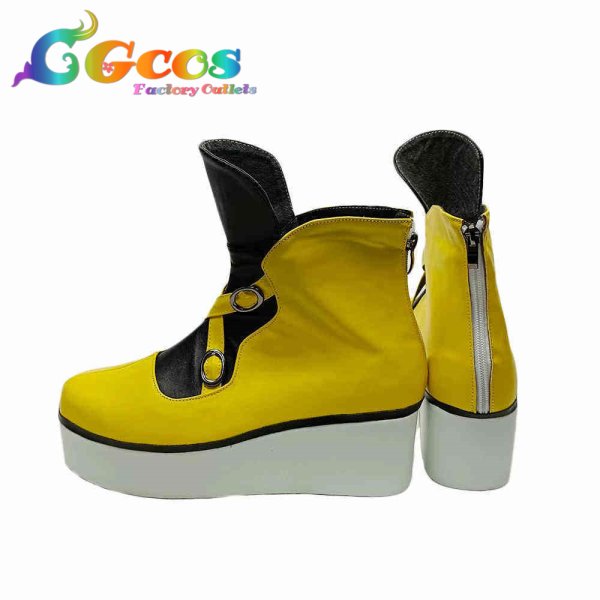 画像2: キングダム ハーツ　コスプレ靴　ソラ　コスプレブーツ　コスプレ衣装 (2)