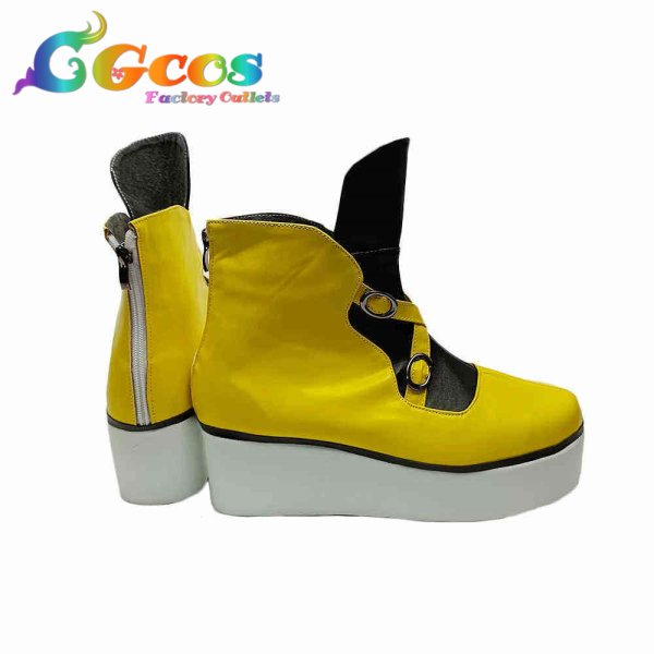 画像3: キングダム ハーツ　コスプレ靴　ソラ　コスプレブーツ　コスプレ衣装 (3)