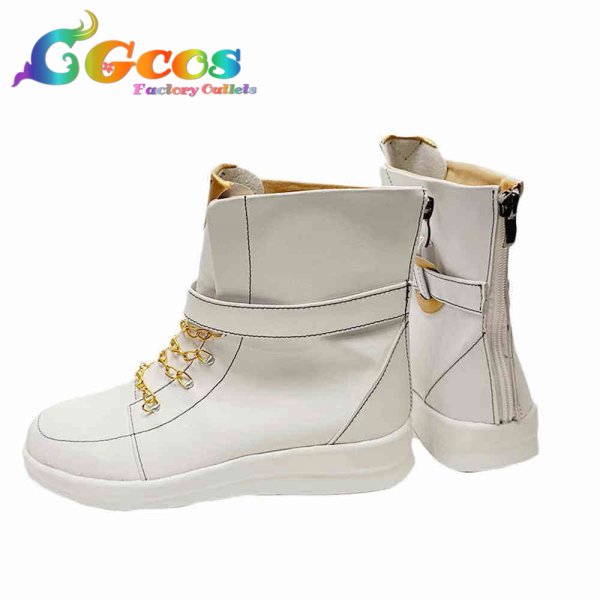 画像2: あんさんぶるスターズ! コスプレ靴 仁兎なずな 7周年記念カード復刻スカウト HEADS編 グループA コスプレブーツ コスプレ衣装 (2)