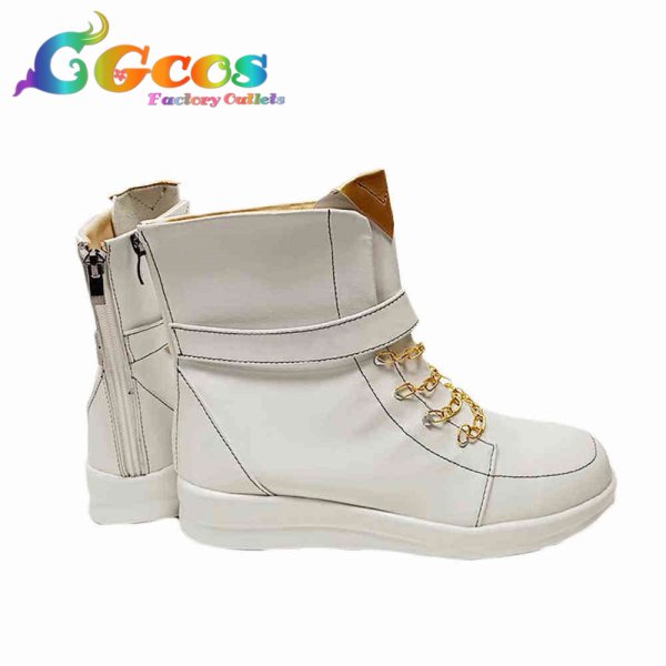 画像3: あんさんぶるスターズ! コスプレ靴 仁兎なずな 7周年記念カード復刻スカウト HEADS編 グループA コスプレブーツ コスプレ衣装 (3)