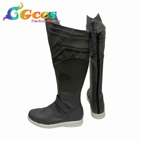画像2: ファイアーエムブレム 風花雪月 コスプレ靴 ディミトリ=アレクサンドル=ブレーダッド コスプレブーツ コスプレ衣装 (2)