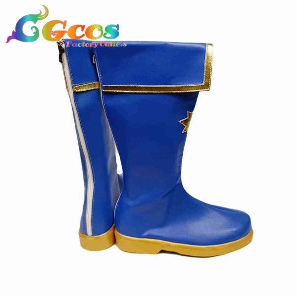 画像2: あんさんぶるスターズ！　コスプレ靴　光輝☆騎士たちのスターライトフェスティバル　コスプレブーツ　コスプレ衣装 (2)