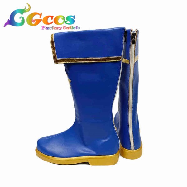 画像3: あんさんぶるスターズ！　コスプレ靴　光輝☆騎士たちのスターライトフェスティバル　コスプレブーツ　コスプレ衣装 (3)