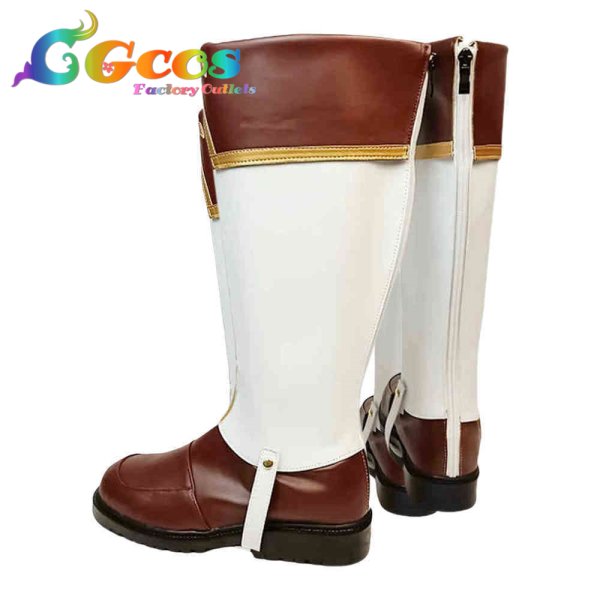 画像3: プリンセスコネクト!  コスプレ靴 ペコリーヌ コスプレブーツ コスプレ衣装 (3)