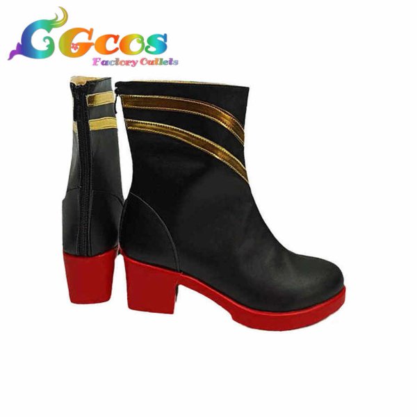 画像3: あんさんぶるスターズ! コスプレ靴 礼瀬マヨイ ユニット衣装 コスプレブーツ コスプレ衣装 (3)