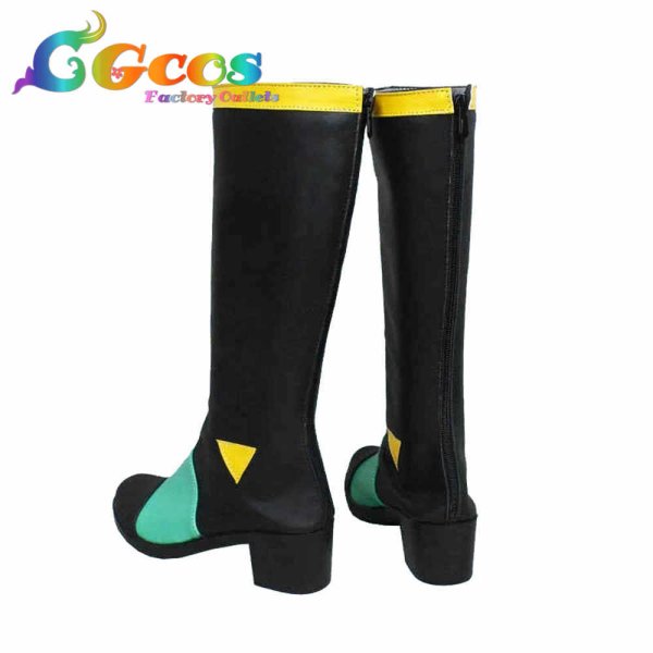 画像3: 機動戦士ガンダムUC コスプレ靴 オードリー・バーン(ミネバ・ラオ・ザビ) EP6軍服 コスプレブーツ コスプレ衣装 (3)