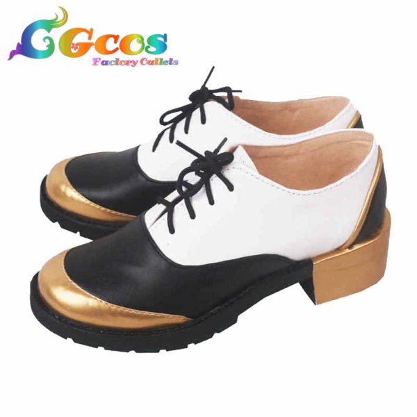 画像3: あんさんぶるスターズ! コスプレ靴 蓮巳敬人 月光奇譚 コスプレブーツ コスプレ衣装 (3)