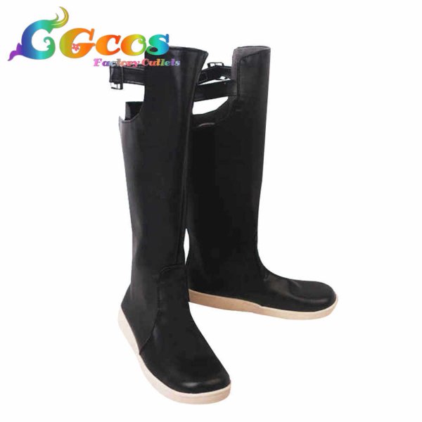 画像3: ファイナルファンタジーXIV コスプレ靴 エメトセルク コスプレブーツ コスプレ衣装 (3)