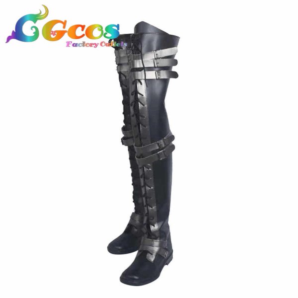 画像3: ファイナルファンタジーXV コスプレ靴 クロウ・アルティウス コスプレブーツ コスプレ衣装 (3)