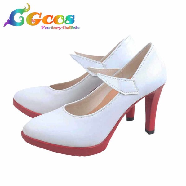 画像2: ダーリン・イン・ザ・フランキス コスプレ靴 ゼロツー 花嫁 コスプレブーツ コスプレ衣装 (2)