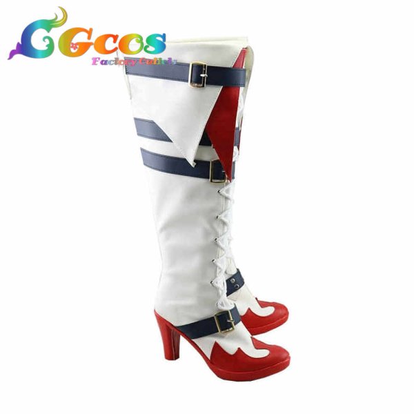 画像2: アズールレーン コスプレ靴 ハウ コスプレブーツ コスプレ衣装 (2)