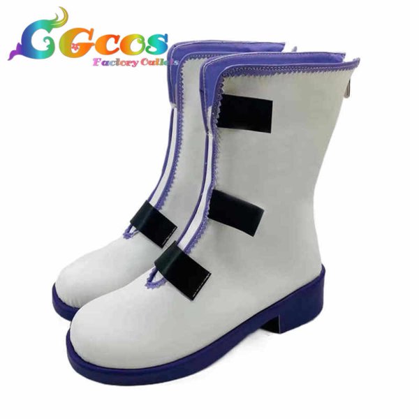 画像2: パンドラハーツ(PandoraHearts) コスプレ靴 ザークシーズ=ブレイク コスプレブーツ コスプレ衣装 (2)