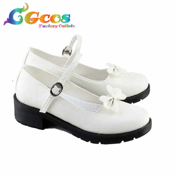 画像3: ダンガンロンパ 希望の学園と絶望の高校生 コスプレ靴 不二咲千尋 コスプレブーツ コスプレ衣装 (3)