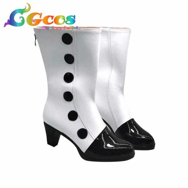 画像2: アークナイツ コスプレ靴 セイロン(Ceylon) コスプレブーツ コスプレ衣装 (2)