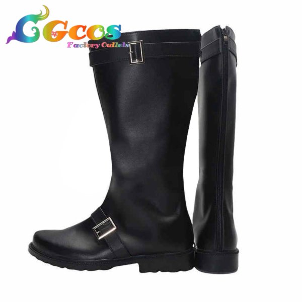 画像3: 銀魂 コスプレ靴 坂田銀時 コスプレブーツ コスプレ衣装 (3)