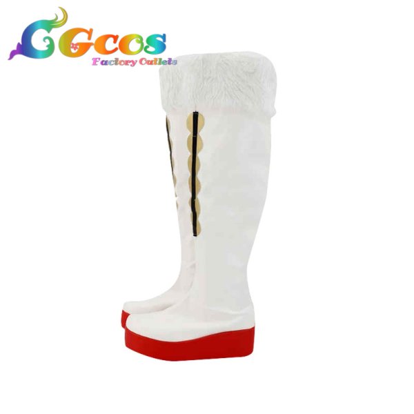 画像2: アズールレーン コスプレ靴 アヴローラ コスプレブーツ コスプレ衣装 (2)